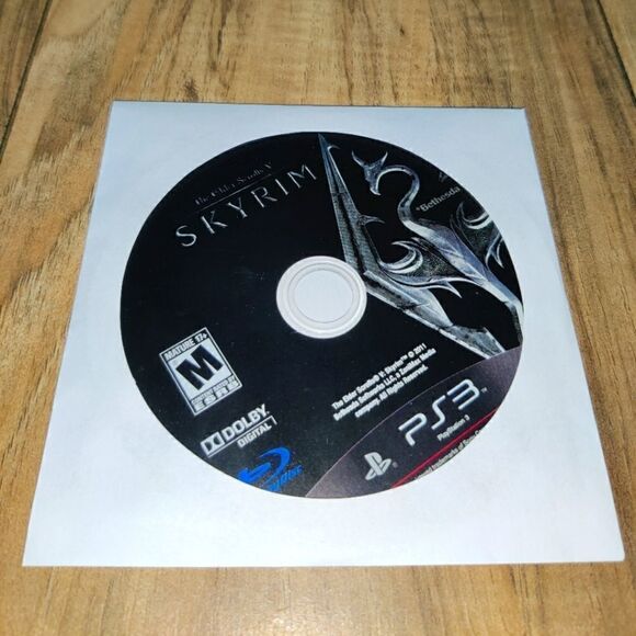 The Elder Scrolls V 5 Skyrim (PlayStation 3, 2011) PS3 (Disc Only) - Picture 1 of 3
